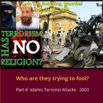 List of Islamic Terrorist Attacks in 2003 (Part 4)