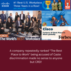 Cisco best rated company accused made no sense