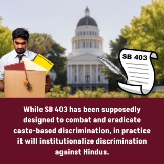 SB403 Impact on Hindus